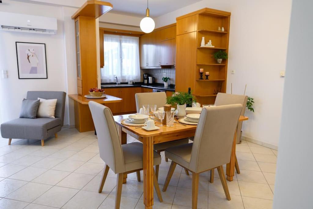 Balo Garden View Airport Flat Apartment Nea Alikarnassos Екстериор снимка